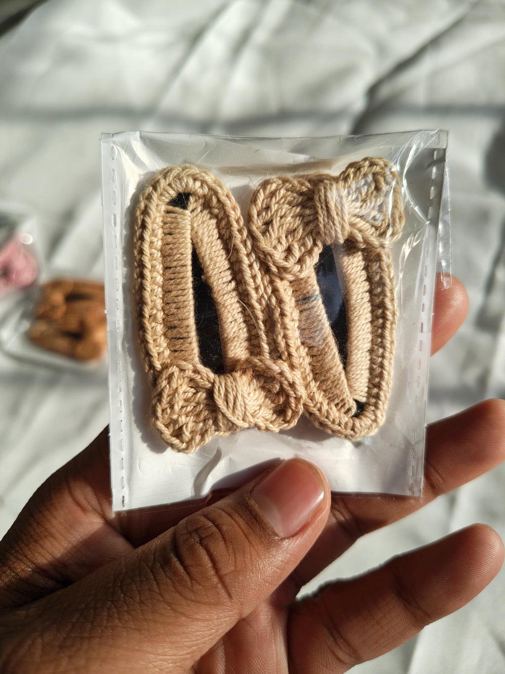 Crochet Hair Clips Set | Handmade Boho Snap Clips for Women Girls