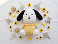 Crochet Dog Toy | Handmade Amigurumi Puppy Plush | Soft Chenille Stuffed Animal | Baby Shower Gift | Kids Toy | 15 Inch
