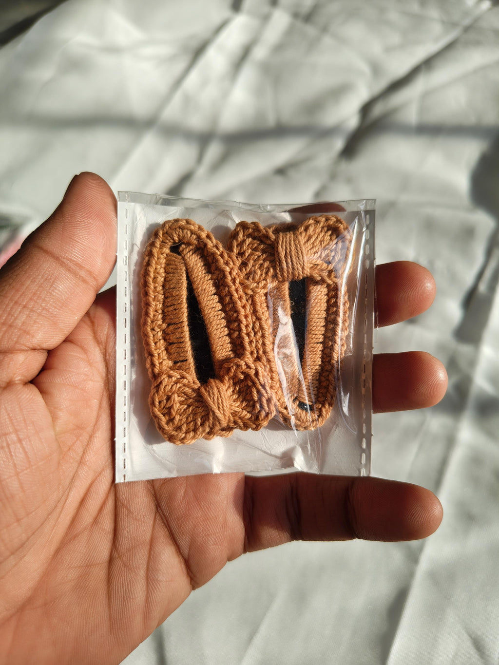 Crochet Hair Clips Set | Handmade Boho Snap Clips for Women Girls