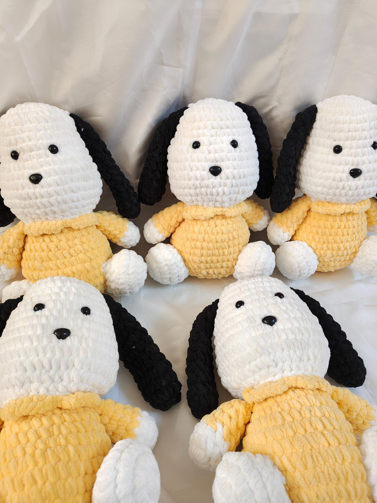 Crochet Dog Toy | Handmade Amigurumi Puppy Plush | Soft Chenille Stuffed Animal | Baby Shower Gift | Kids Toy | 15 Inch