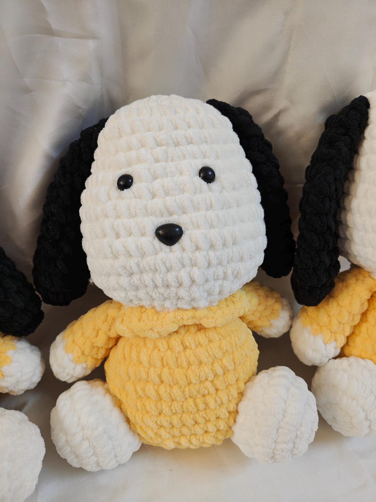 Crochet Dog Toy | Handmade Amigurumi Puppy Plush | Soft Chenille Stuffed Animal | Baby Shower Gift | Kids Toy | 15 Inch